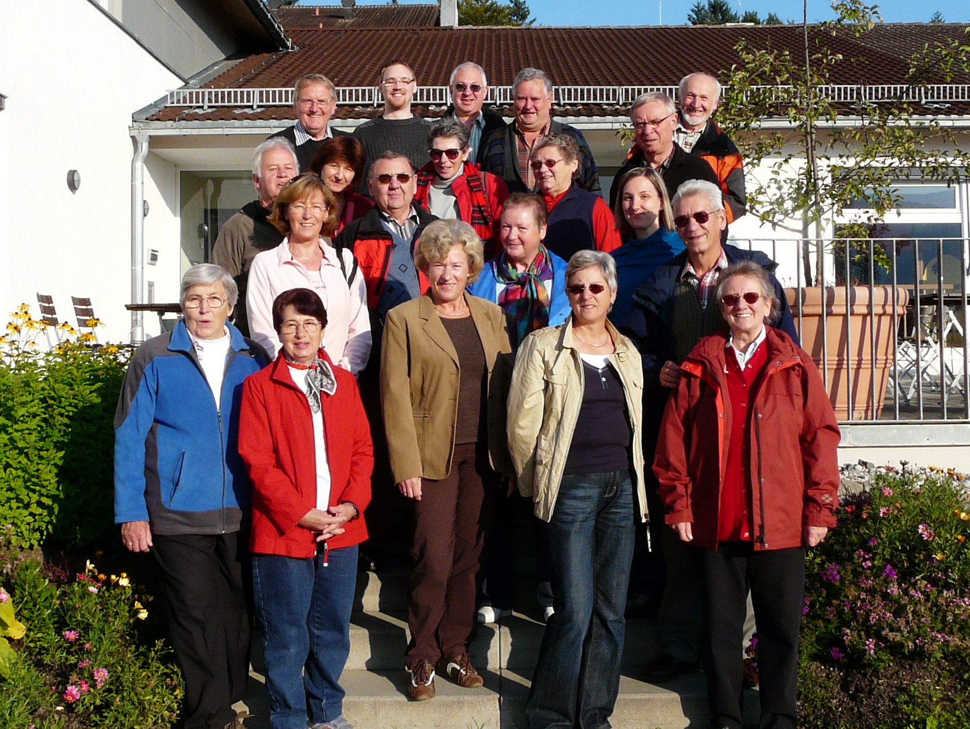 Gruppenbild der Bergfahrer
