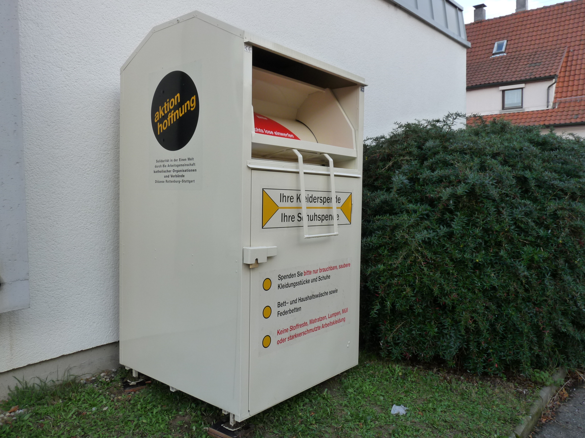 Aktions Container in der Eberhardstr