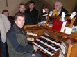 Hariolf Hummel an der Orgel