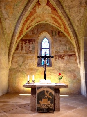 Innenansicht Ev. Pfarrkirche in Salach