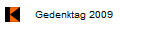 Gedenktag 2009