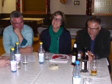 Fraktionsvorsitzende Ulrike Haas, Holger Haas und Lothar Weccard