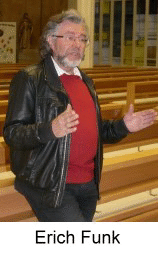 Glasmalermeister Erich Funk