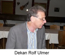 Dekan Rolf Ulmer